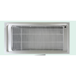 Grille de fermeture à installer sur une baignoire 