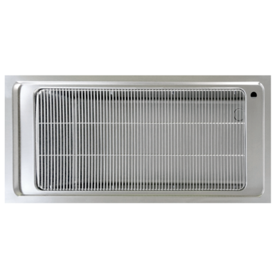 Grille de fermeture à installer sur une baignoire