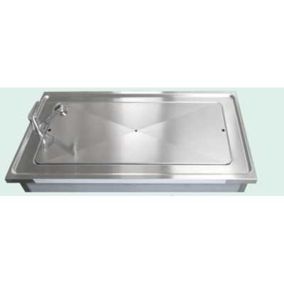 Table d'examen à installer sur une baignoire 