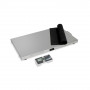 Balance mobile vétérinaire plateforme en inox de 0,05 à 150 kg sur roulettes - Version non filaire