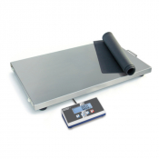Balance mobile vétérinaire plateforme en inox de 0,05 kg à 150 kg sur roulettes 