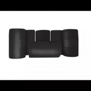 Bandes cohésives de contention  noires
