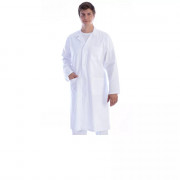 Blouses médicales blanches pour hommes