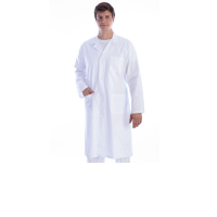 Blouses médicales blanches pour hommes