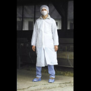 Kit visiteur (blouse, surchaussures, masque et charlotte)