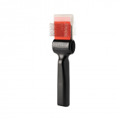 Brosse avec picots souples et durs