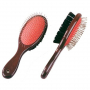 Brosse de toilettage à double usage pour chiens et chats