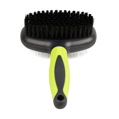 Brosses à fourrure double face - 2 modèles : avec manche classique et avec manche souple