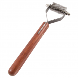 Démêloir extra fin avec 16 dents
