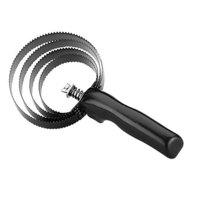 Étrille métallique premium pour chiens – acier nickelé, diamètre 10,5 cm