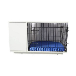 Cage d'intérieur avec rangement pour animaux