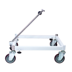 Chariot en métal pour transport de cages
