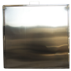 Diviseur pour cage de gardiennage en inox