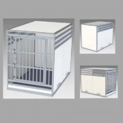 Cage de transport homologuée IATA pour grand chien