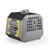 Cage de transport idéal pour les petits chiens mesurant jusqu'à 30 cm et pesant jusqu'à 9 kg