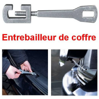 Entrebâilleur de coffre pour voiture – métal galvanisé, réglable de 14,5 à 16,5 cm Entrebâilleur de coffre pour voiture – métal galvanisé, réglable de 14,5 à 16,5 cm