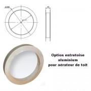 Entretoise en aluminium pour aérateur de toit type ambulance – Installation véhicule ou remorque can