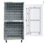 Cage d'hospitalisation 2 compartiments