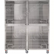 Cage d'hospitalisation  en acier 4 places
