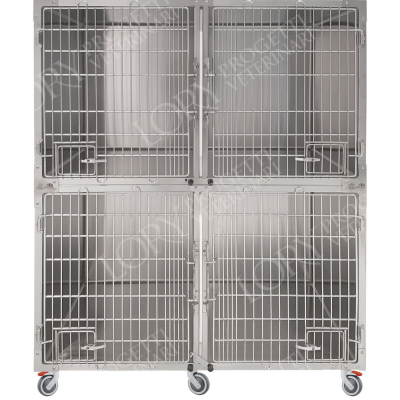 Cage d'hospitalisation  en acier 4 places