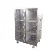 Cage d'hospitalisation en acier 6 places