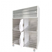 Cage d'hospitalisation  en acier 7 places