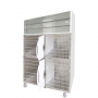 Cage d'hospitalisation  en acier 7 places