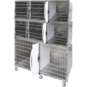Cage d'hospitalisation en acier 8 places