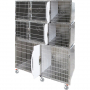 Cage d'hospitalisation en acier 8 places