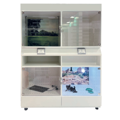 Cage d'hospitalisation pour animaux exotiques