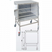 Cage d'hospitalisation un compartiment