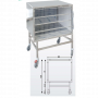 Cage d'hospitalisation un compartiment