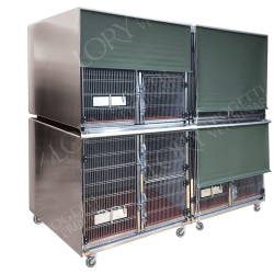 Cage en acier pour les animaux sauvages 