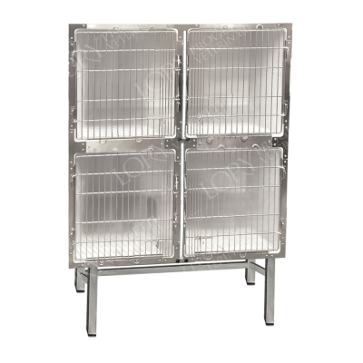 Cage PVC à pieds fixes 4 places