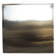 Diviseur pour cage de gardiennage en inox