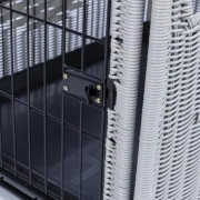 Niche d’intérieur Home Kennel en rotin synthétique