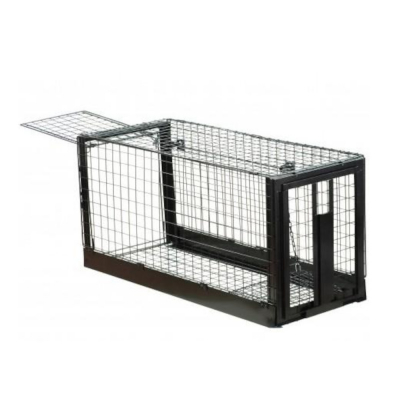 Trappe de capture pliante en inox pour chiens – Sécurisée et professionnelle