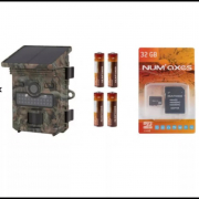 Pack Caméra Solaire PIE1069 – Surveillance Autonome – Vision Nocturne & Détection 20 m