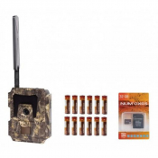 Pack piège photographique cellulaire avec antenne GPS intégrée