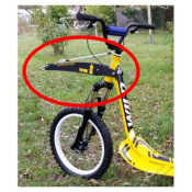 Barre d'attelage pour cani-trottinette