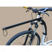 Barre de traction courbe pour patinette ou canibike