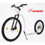 Cani-trottinette Fix blanche