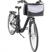 Panier de transport vélo pour chien et chat – modèle luxe avec poches et bandoulière