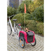Remorque vélo Doggy Liner pour chien – Jusqu’à 40 kg, imperméable et sécurisée