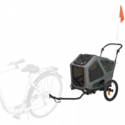 Remorque vélo pour chien - Confort & Suspension