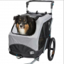 Roulotte vélo pour chien Trixie – Confort pliable, sécurité renforcée, multi-tailles
