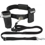 Ceinture ventrale avec laisse intégrée