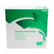 Champs Chirurgicaux Autocollants Fenestrés – Stérilité Optimale – Ouverture Ajustable et Haute Absor