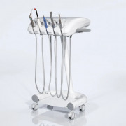 Chariot dentaire vétérinaire pour 5 instruments 