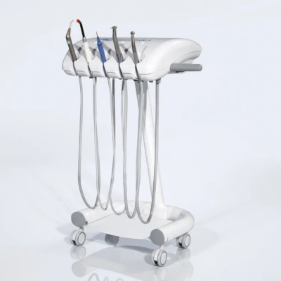 Chariot dentaire vétérinaire pour 5 instruments 